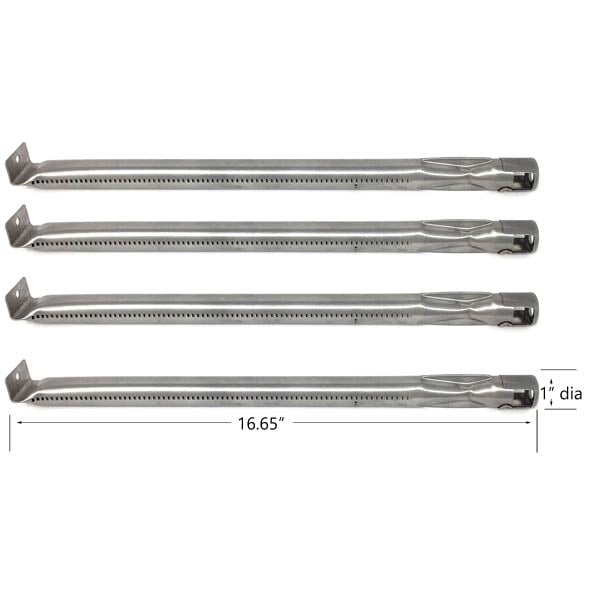 Replacement Grill Burner For Blackstone 1554, Blackstone 1825, Blackstone 1560, Blackstone 1514, Blackstone Signature, 1575, Gas Models-4PK
