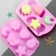 thumbnail image 5 of COFEST Silicone Soap Molds, Different Cavities Soap Mold with Different Shapes, Perfect for Soap Making, Handmade Cake Chocolate Desserts Biscuit Pudding Teacake Jelly (Animals) A, 5 of 9