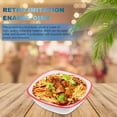 thumbnail image 4 of 1pc Melamine Tableware Retro Storage Bowl Food Container for Restaurant, 4 of 8