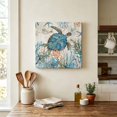 thumbnail image 6 of Ships Next Day Canvas Wall Art 12"x12", Ocean Turtle Wood Framed Canvas Print Painting, Coastal Nautical Coral Starfish Blue Ready to Hang Small Picture Wall Decor for Home Kitchen Dining Room Office, 6 of 8