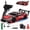 Red, variant on ATJIA 1:24 Scale RC Drift Car Remote Control Drift Cars 2.4GHz 4WD Drifting Cars 30km/h High-Speed with LED Lights Racing Sport Toy Cars