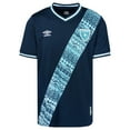 thumbnail image 2 of Umbro Men's Soccer Jersey, Navy/Sky-Away Short Sleeve, 2 of 3