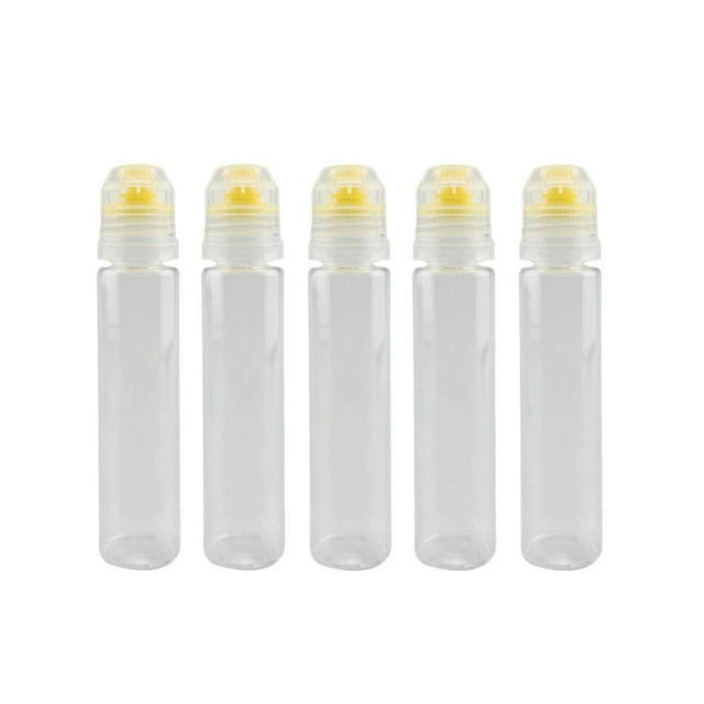 Abbracc 5 Pieces Bottles Sauce Container Leakproof for Catering Sealing Multifunctional