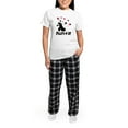 thumbnail image 5 of CafePress - Aunt Panda Bear Women's Light Pajamas - Women's Short Sleeve Print T-Shirt and Pants Light Cotton Pajama Set, 5 of 7