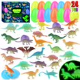 thumbnail image 1 of Huevos de Pascua GWAHSA precargados con dinosaurio que brilla en la oscuridad, 24 unidades, 1 of 6