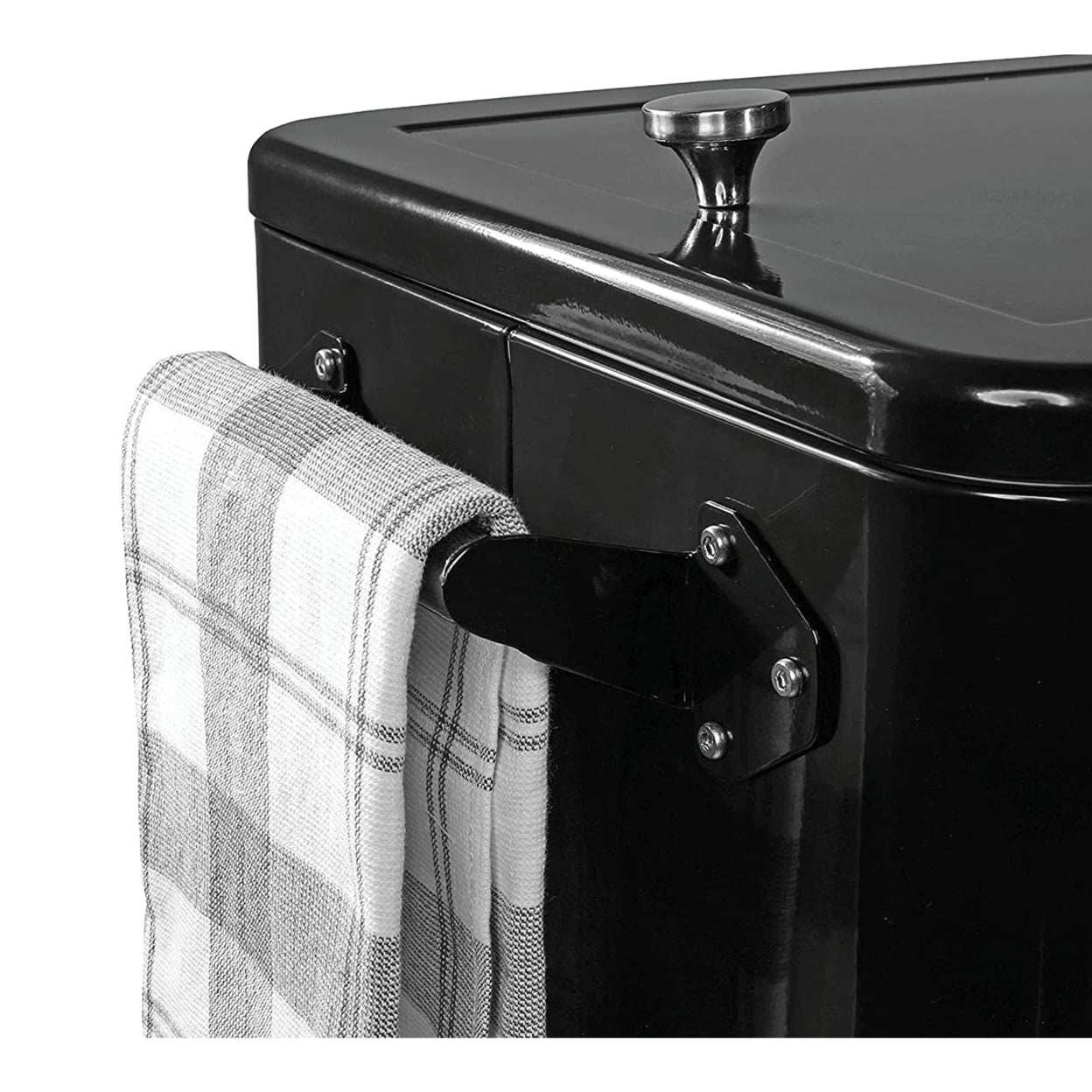 80 qt. Black Chest Cooler with Bottle Opener