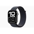 thumbnail image 1 of Restored Apple Watch Series 10 GPS 46mm Jet Black Aluminum Case with Sport Loop - Refurbished Fair, 1 of 4