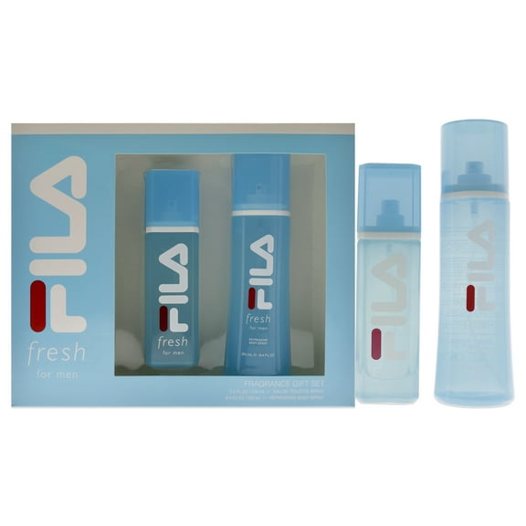 Fila Fresh, Cologne and Body Spray for Men, 2 pc Mens Cologne Gift Set