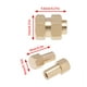 thumbnail image 4 of Adaptador de contrapeso de contrapeso de latón de automóviles Combiner Crawler modelo de vehículo Reemplazo para Axial SCX24 AXI00002 AXI00001 4 piezas Inevent HA012082-06, 4 of 7