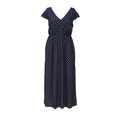 thumbnail image 1 of Maxivestido Ocean Pacific Talla G Estampado Mini Flores Azul, 1 of 4