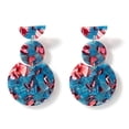 thumbnail image 1 of Acetate Sheet Geometry Circular Long acetate ear stud Acetate Section Retro Mixed Style Earrings Ear Studs Earrings, 1 of 8