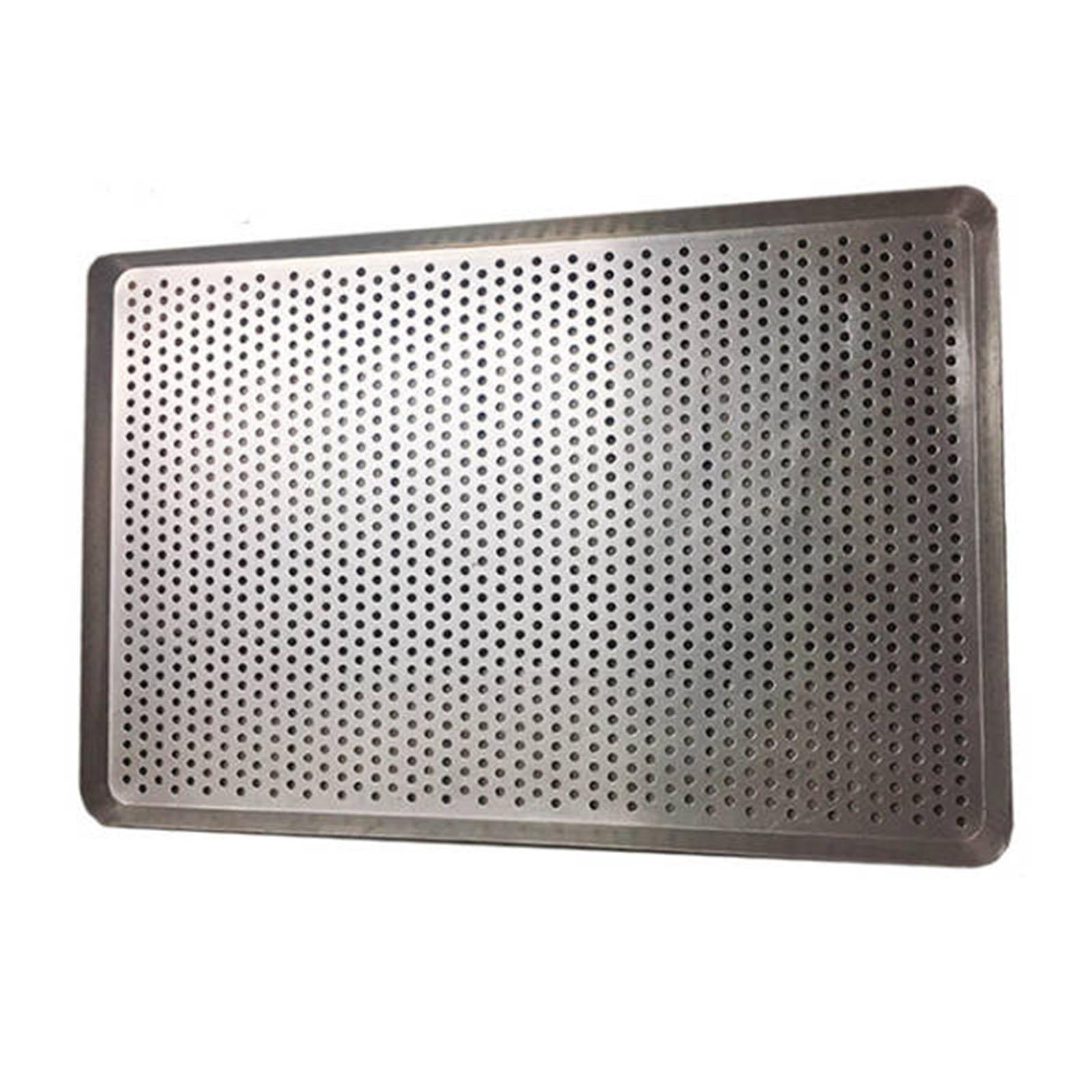 Tongina Pastry Baking Pan Kitchen Bakeware Cookie Pan Pastry Baking Sheet Perforated Baking Pan for Commercial Party Dessert Roasting