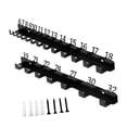 thumbnail image 2 of Almencla Wrench Organizer Wall Mounted Holder Storage Rack Space Saving Versatile Household Key Hanger Tool Hook for Kitchen Workbench, 2 of 8