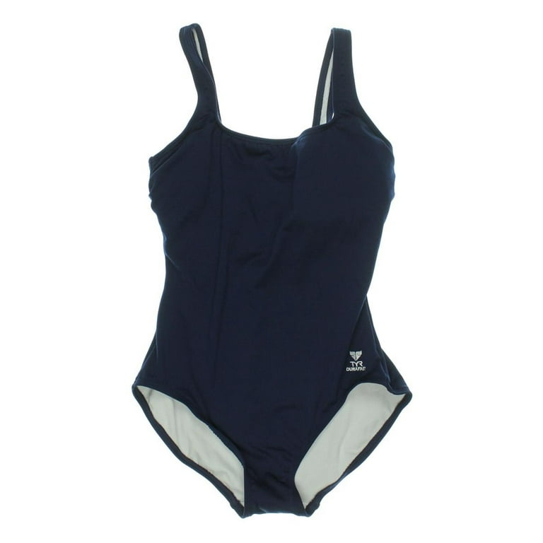 TYR - Solid Aqua Controlfit - Female Swimsuit - Black-Lifeguard