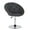 Gray, variant on CL.HPAHKL Vanity Stool Chair with Round Back, Living Room Makeup Swivel PU Leather Accent Chair Height Adjustable for Room, Bedroom, White