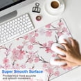 thumbnail image 4 of Long Mouse Pads for Desk,Pioneer Flower Floral Print Pattern Desk Mats on Top Of Desks, Desk Mouse Pad Extra Large with 3mm Non-Slip Base and Stitched Edge for Gaming,Office,Work,Home 31.5"x11.8", 4 of 6