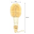 thumbnail image 3 of Cepillo corporal de baño de sisal Cepillo de masaje húmedo o seco Cepillo de baño de limpieza profun Eccomum Beige, 3 of 7