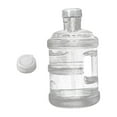 thumbnail image 2 of Botella de dispensador de agua multifunción transparente de contenedores de agua, con tapa y mango para picnic de emergencia al aire 5L, 2 of 8