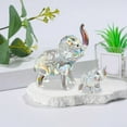 thumbnail image 6 of Vacemry Under $5 Crystal Elephant Ornament for Home Decor, Glass Animal Figurine for Living Room, Artisan Crafted Decorative Accent, Elegant Tabletop Display Piece, 6 of 6