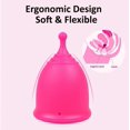 thumbnail image 4 of SHORDY Menstrual Cup (Pink), Single Pack (Small) with Box, 4 of 10