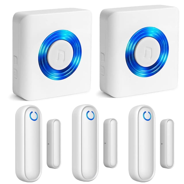 Buscapersonas con sensor de alarma de puerta inalámbrico YiTech para mayor seguridad