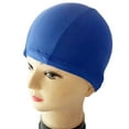 thumbnail image 1 of ENJOYW Bonnet de Natation Unisexe Bonnets de Bain Extensibles de Protection des Oreilles pour Piscinepolyester, 1 of 7