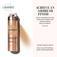 thumbnail image 3 of LUMINESS Silk Airbrush Spray Foundation - Full Coverage Foundation - Formula Hydrates & Moisturizes with Hyaluronic Acid, Aloe Vera & Hydrolyzed Silk (Shade - Medium Warm), 3 of 6