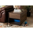 thumbnail image 5 of Baxton Studio Skylar Modern and Contemporary Walnut Brown Finished Cat Litter Box Cover House, 5 of 5