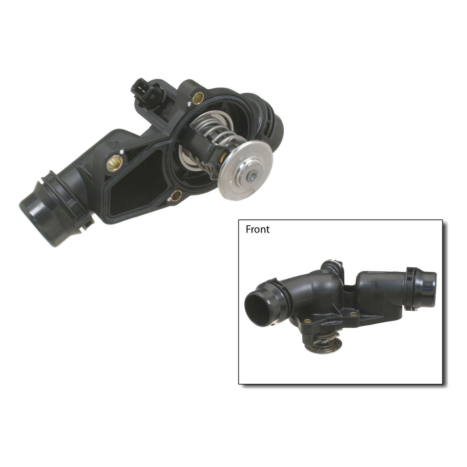 Mahle Thermostat, Behr w/ Housing & Seal