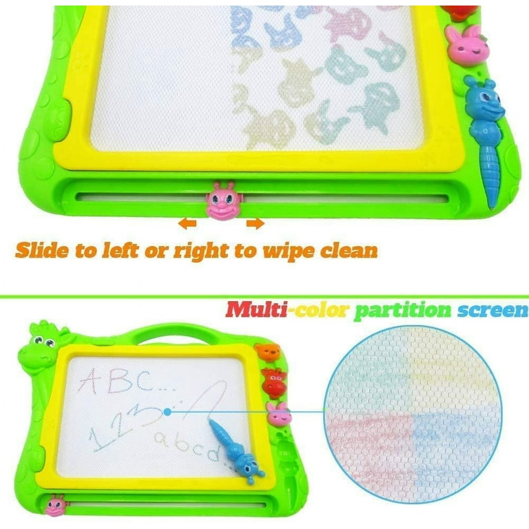 Prextex Kids Drawing Boards - Mini Doodle Toy Tablets Drawing Pads Doodle Board Set Magnetic Drawing Pad Erasable Writing Pad for Classroom Rewards 