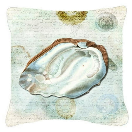 Shells Indoor & Outdoor Decorative Fabric Pillow - 18 x 18 in.