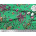 thumbnail image 2 of Soimoi Poly Georgette Fabric Floral & Paisley Decor Fabric Printed Yard 52 Inch Wide, 2 of 5
