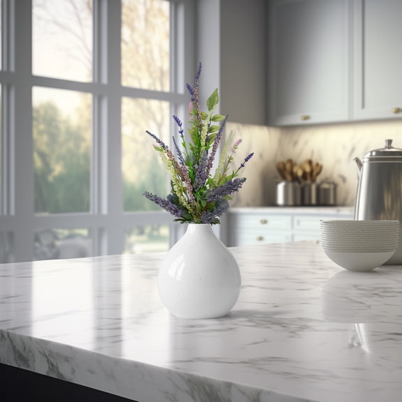 Allstate Lavender with Mixed Foliage Artificial Floral Spray - 21" - Purple