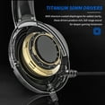 thumbnail image 7 of BINNUNE 2.4G/Bluetooth Wireless Gaming Headset with Microphone for PS4 PS5, PC USB Gamer Headphones with Mic for Laptop Tablet Computer, 7 of 7