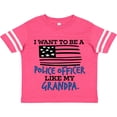 thumbnail image 3 of Inktastic I Want to Be a Police Officer Like My Grandpa Boys or Girls Toddler T-Shirt, 3 of 5