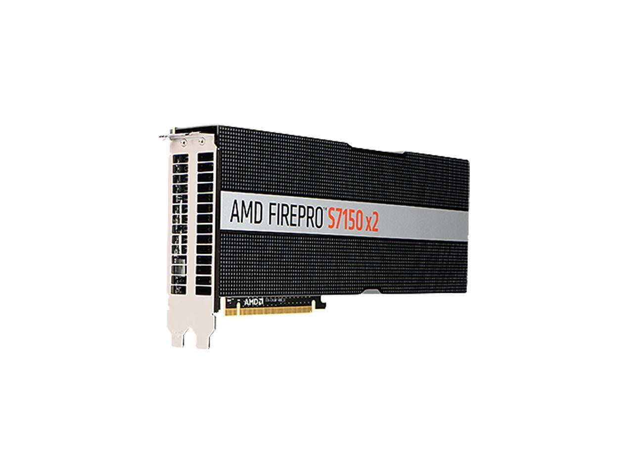 NEW AMD FirePro S7150 x2 100-505722 16GB (2 x 8GB) 256-bit GDDR5 PCI ...
