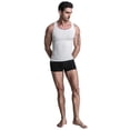 thumbnail image 4 of Mens Compression Slimming Tank Top Shirt, 4 of 7