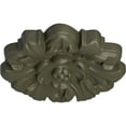 thumbnail image 3 of Ekena Millwork 7 5/8"OD x 1"P Emery Leaf Ceiling Medallion, Hand-Painted Witch Hazel, 3 of 7