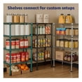 thumbnail image 4 of 12" x 30" x 8" Wire Storage Shelf, Dunnage Rack, 1 Tier Small Shelf, 4 of 5