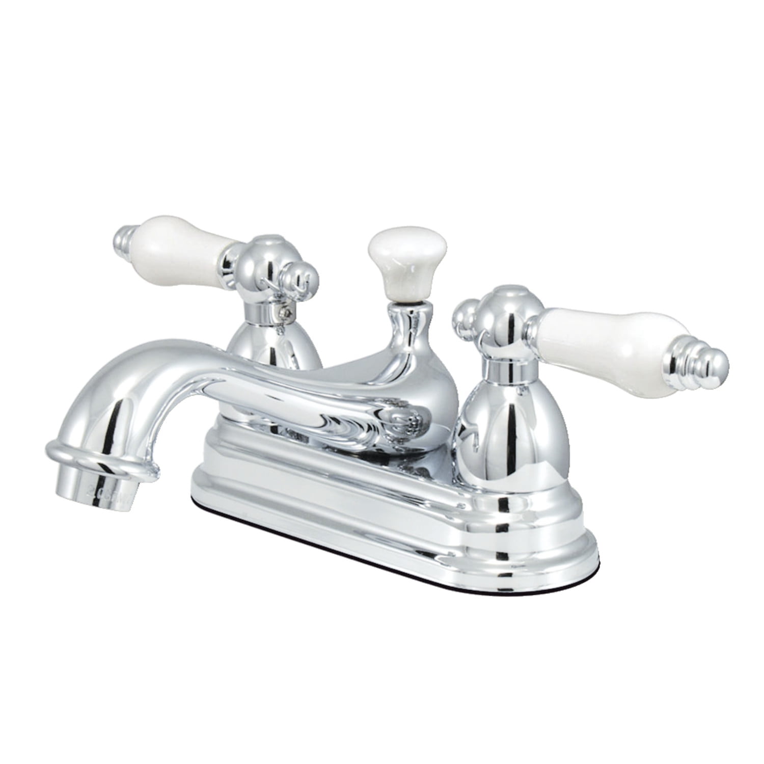 Kingston Brass KS3601PL 4Inch Centerset Lavatory Faucet, Polished
