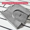 thumbnail image 5 of Yourigami Folding Kids and Toddler Foam Play Castle, 2 Pieces, Mountain Gray, 5 of 8