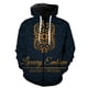 thumbnail image 1 of Sudadera con capucha y cremallera con estampado 3D de grafiti geométrico para hombre y mujer, estilo Harajuku 3D, 1 of 6