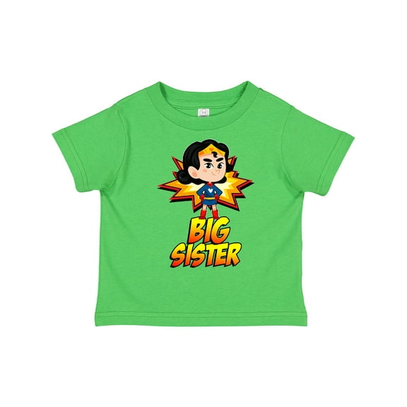 Inktastic Big Sister Superhero Girls Toddler T-Shirt