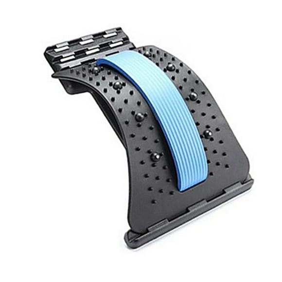 Yeacher Back Stretcher Back Pain Relief Device Back Massager Lower Upper Back Support Pillow for Home Office Gym