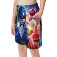 thumbnail image 3 of Power Rangers Boy's Swim Trunks Quick Dry Board Shorts Kids Beach Swim Shorts Bathing Suits Swimsuit, 3 of 7