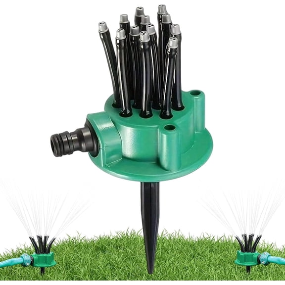 Yard Garden Lawn Sprinkler, 360 Rotating Water Sprinkler for Kids Pets