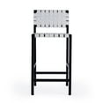 thumbnail image 2 of Butler Specialty Company Bromley Iron And Leather 24.5" Counter Stool - White, 2 of 6