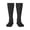 1 Black, variant on Flying Dandelion Knee Socks, High Socks Long Stretchy Sock Women Knee High Stocking, Long Socks for Women