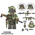 thumbnail image 4 of 8Pcs Special Forces Building Figures Set - Elite Soldier Minifigures, Collectible ABS Construction Toy Gift, 4 of 9