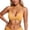 Yellow, variant on Women Halter Sports Bra Backless Strappy Seamless Wireless Sports Bra for Yoga Running Gym Workout Breathable No Underwire Comfortable Athletic Bralette